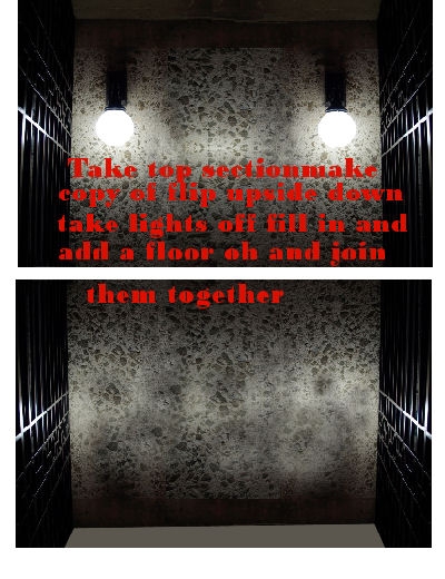 Creation of Jail House Blues: Step 3